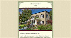 Desktop Screenshot of magnolia-inn.com